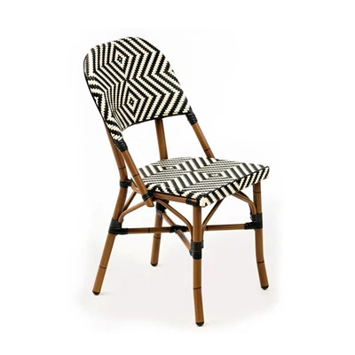 Cathaoirligh Allamuigh Itheacháin Miotail Alúmanam Vintage Stackable